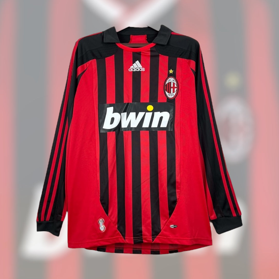 AC Milan 07/08 Home Retro Long Sleeve Kit