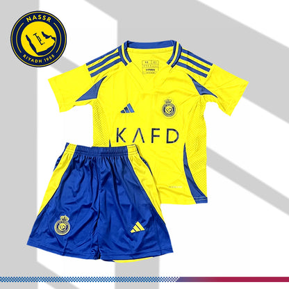 Al Nassr 24/25 Home Kids Full Kit