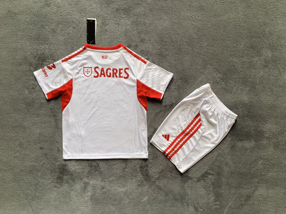 Benfica 25/26 Away Kids Full Kit