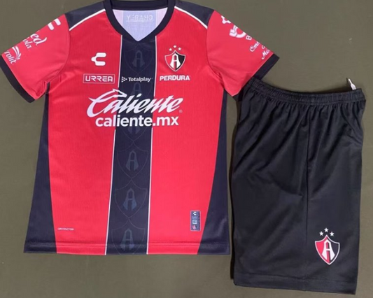 Club Atlas 25/26 Home Kids Full Kit