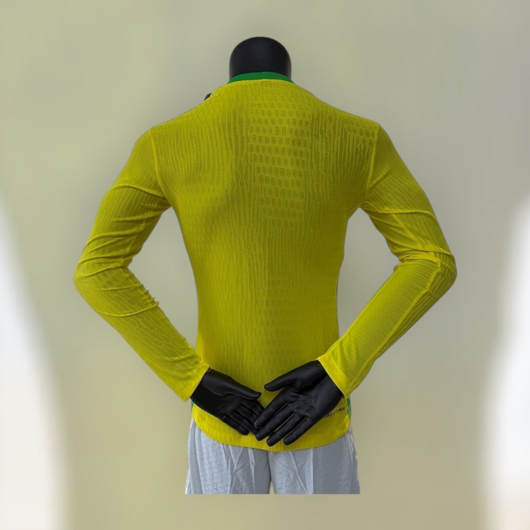 Brazil 25/26 Home Pro Version Kit Long Sleeve