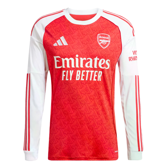 Arsenal FC 25/26 Home Stadium Kit Long Sleeve