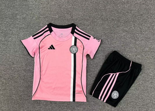 Leicester City 25/26 Away Kids Full Kit