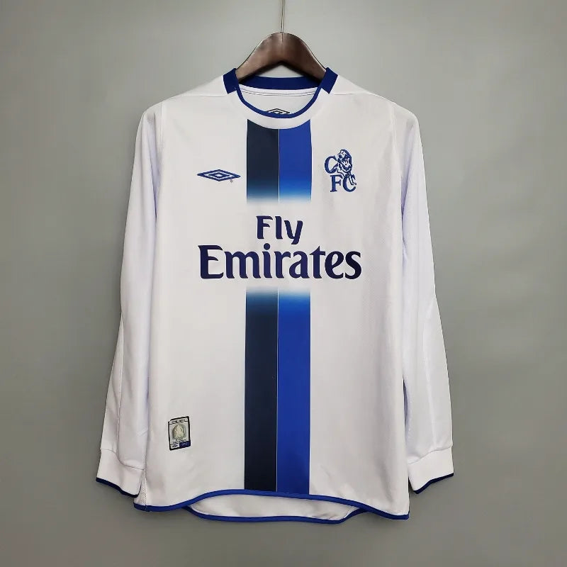 Chelsea 2003/05 Away Retro Kit Long Sleeve