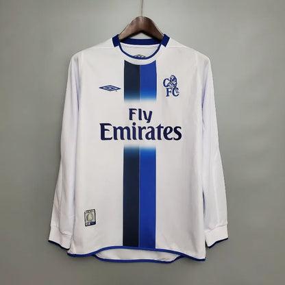 Chelsea 2003/05 Away Retro Kit Long Sleeve