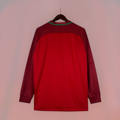 Portugal 2016 Home Retro Kit Long Sleeve