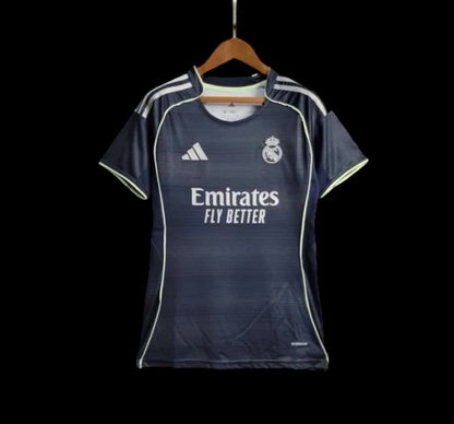 Real Madrid 25/26 Away Stadium Kit Women