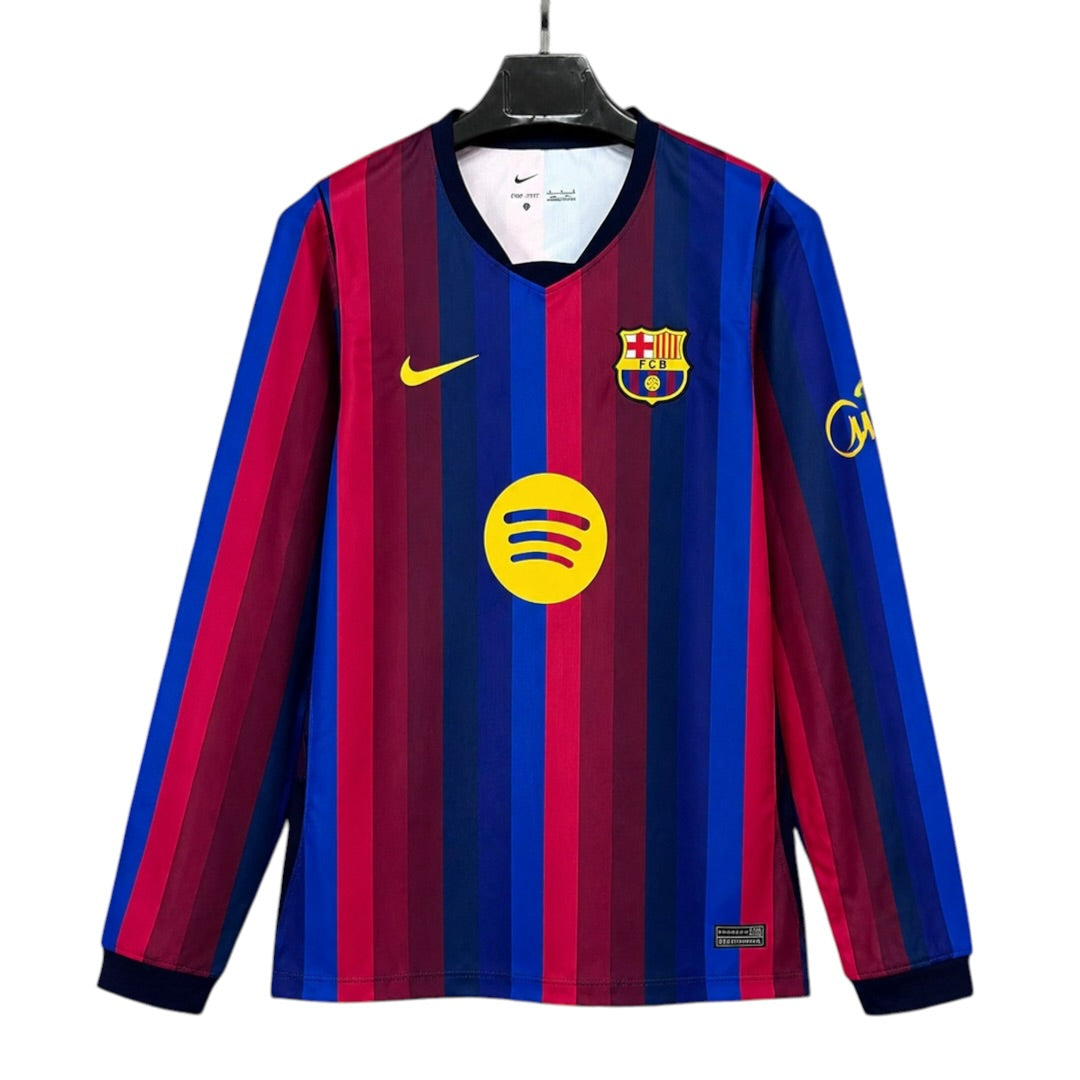 Barcelona 26/27 Home Stadium Kit Long Sleeve