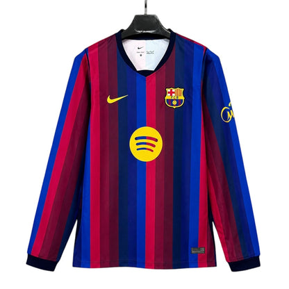 Barcelona 26/27 Home Stadium Kit Long Sleeve