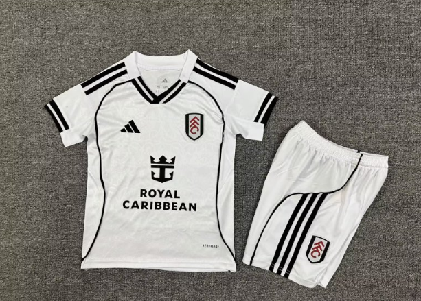Fulham FC 25/26 Home Kids Full Kit