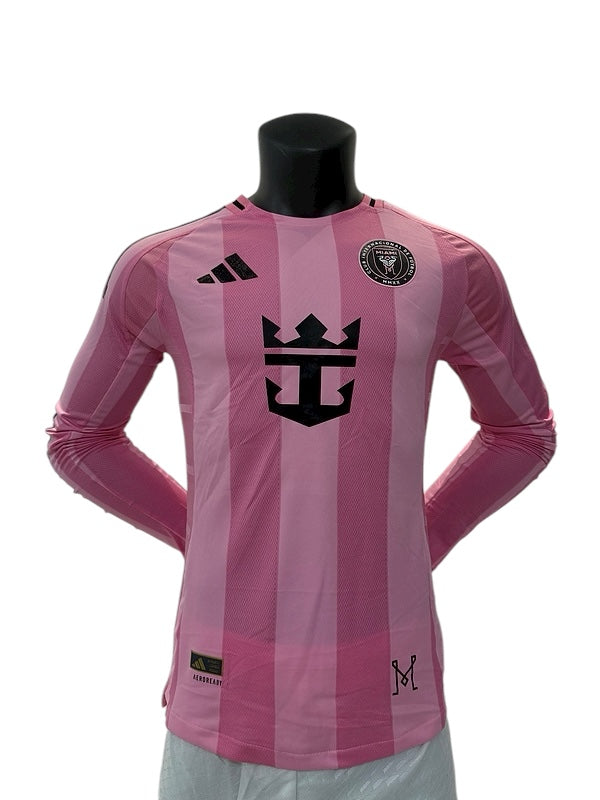 Inter Miami 25/26 Home Pro Version Kit Long Sleeve