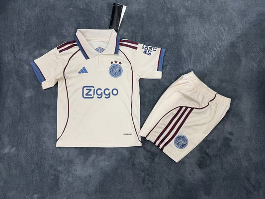 Ajax 25/26 Away Kids Full Kit
