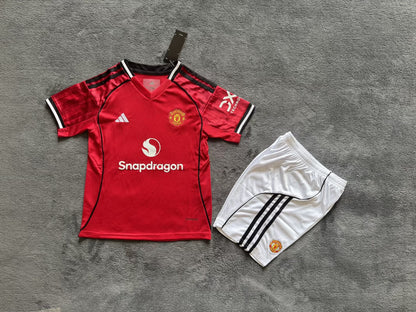 Manchester United 25/26 Kids Full Kit