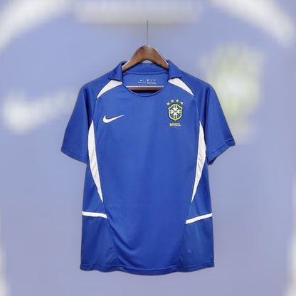 Brazil 2002 Away Retro Kit