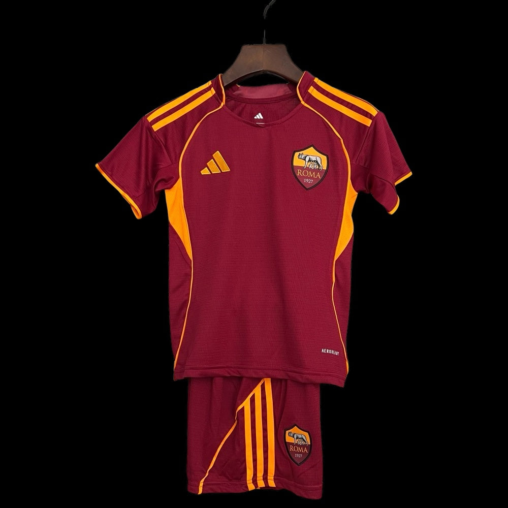 Roma 25/26 Home Kids Full Kit
