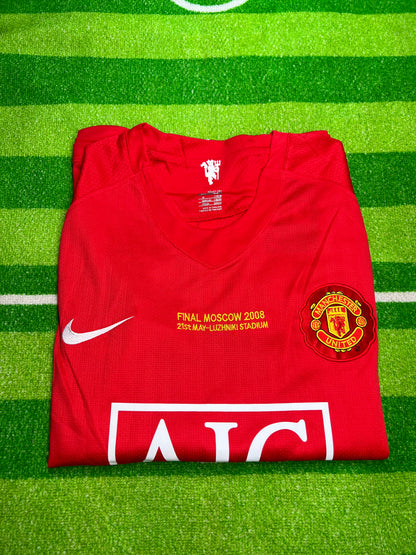 Manchester United 2008 Retro Kit Champions League Final Ronaldo #7