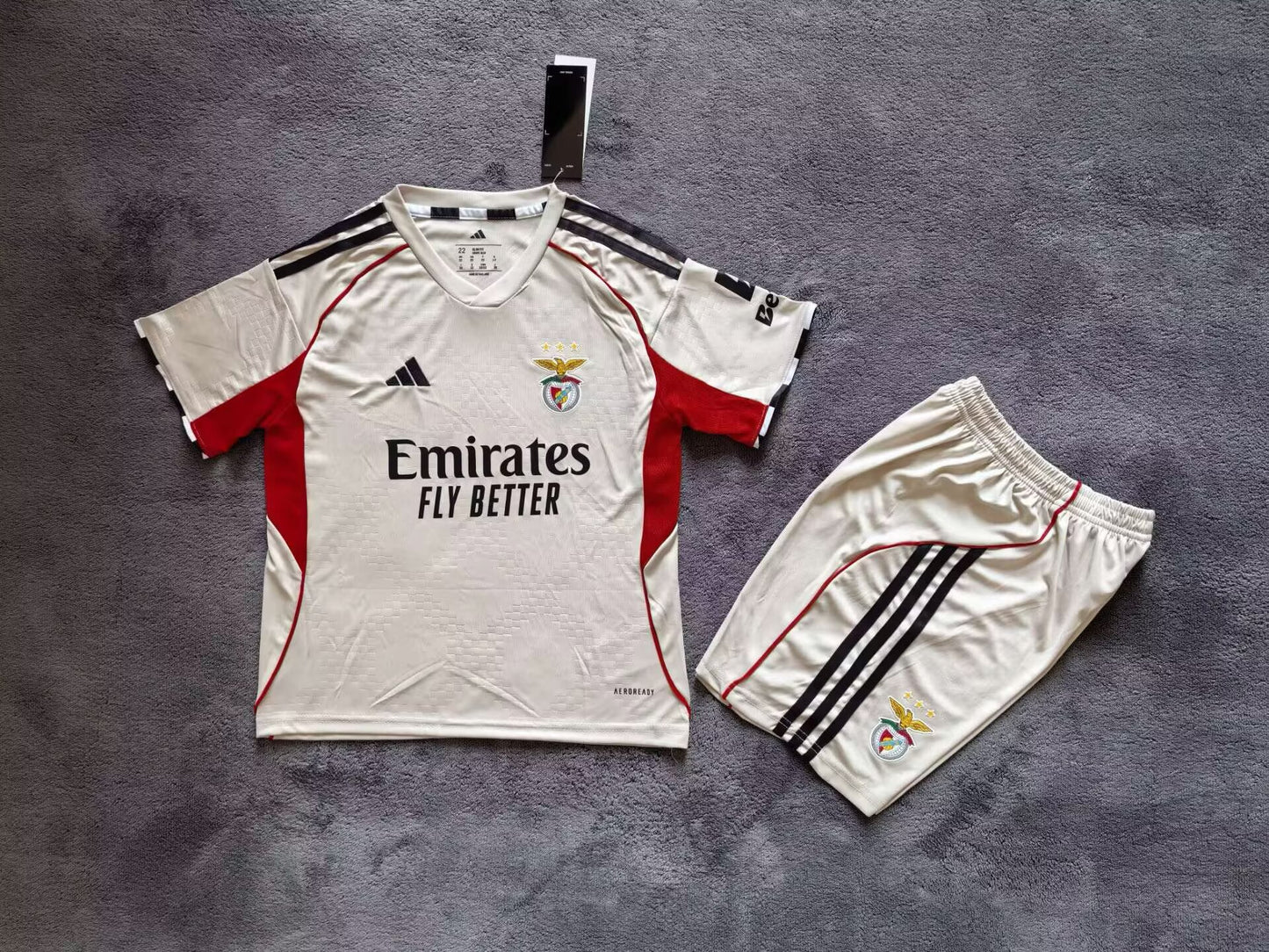 Benfica 25/26 Away Kids Full Kit
