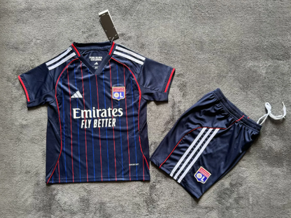 Lyon 25/26 Away Kids Full Kit