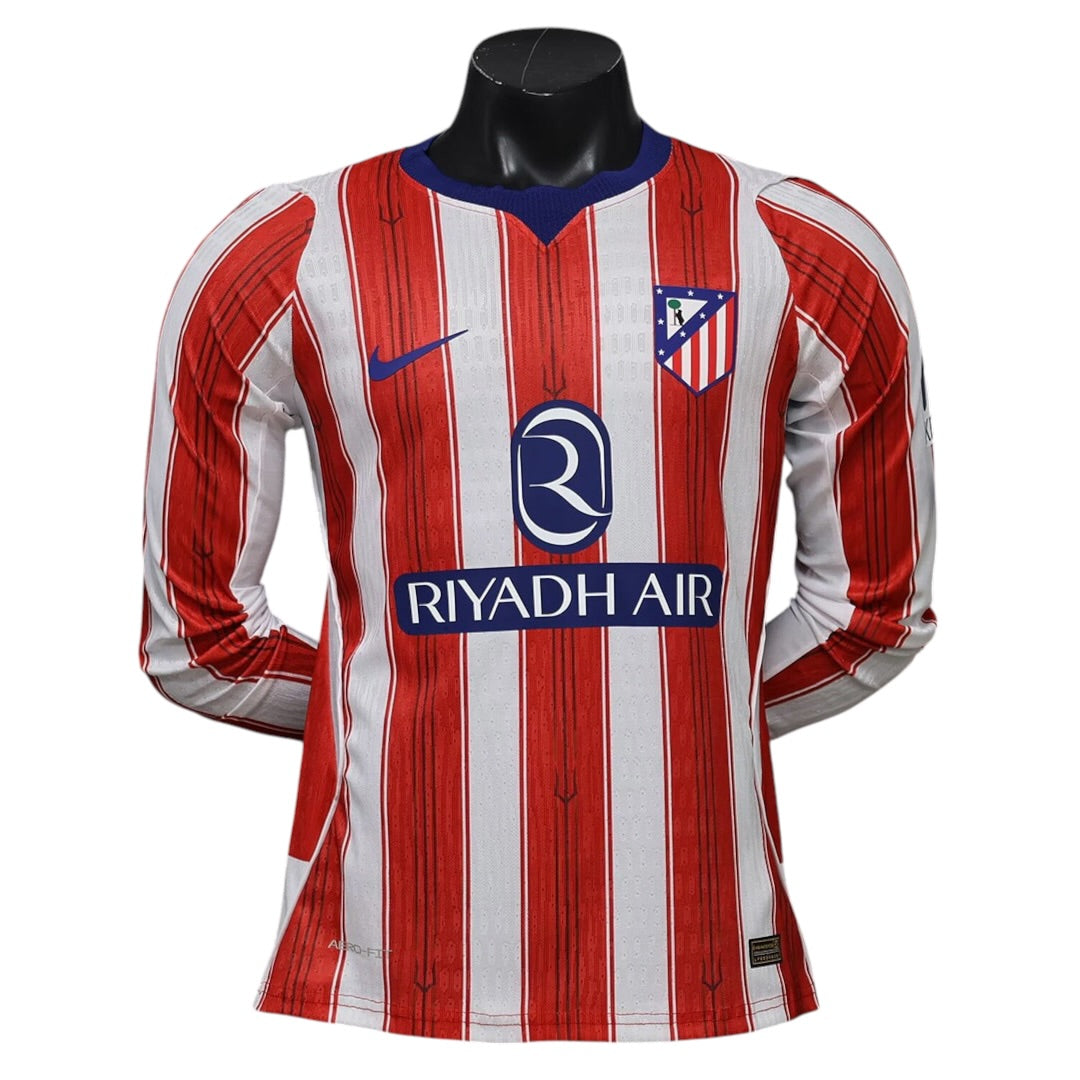Atletico Madrid 26/27 Home Pro Version Kit Long Sleeve