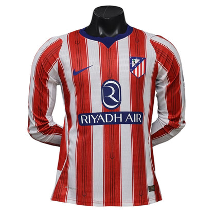 Atletico Madrid 26/27 Home Pro Version Kit Long Sleeve