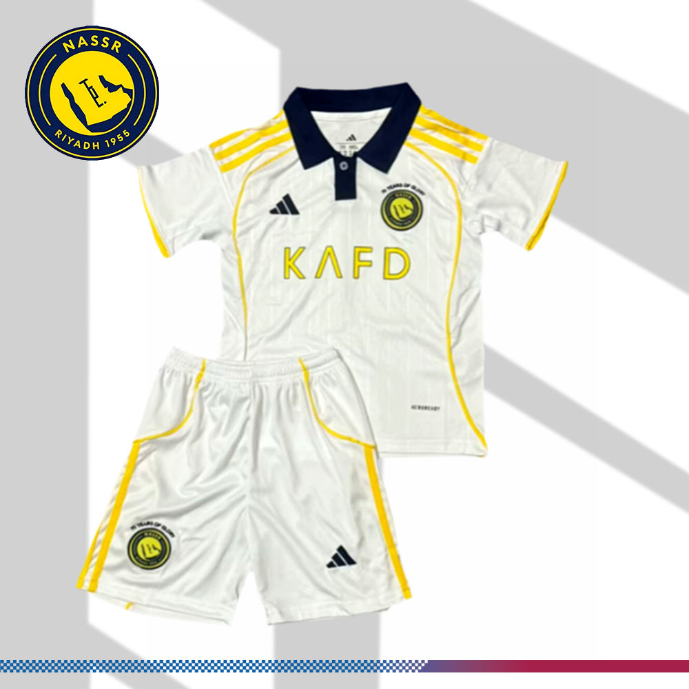 Al Nassr 25/26 Away Kids Full Kit