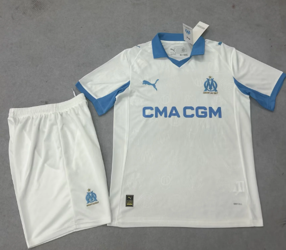 Marseille 25/26 Home Adult Full Kit