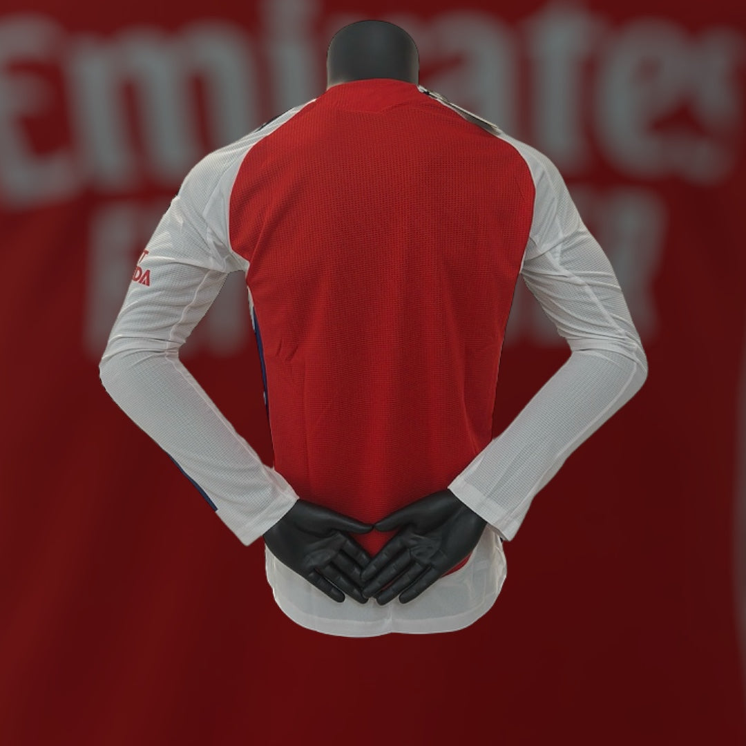 Arsenal FC Home 24/25 Player Version Kit Long Sleeve