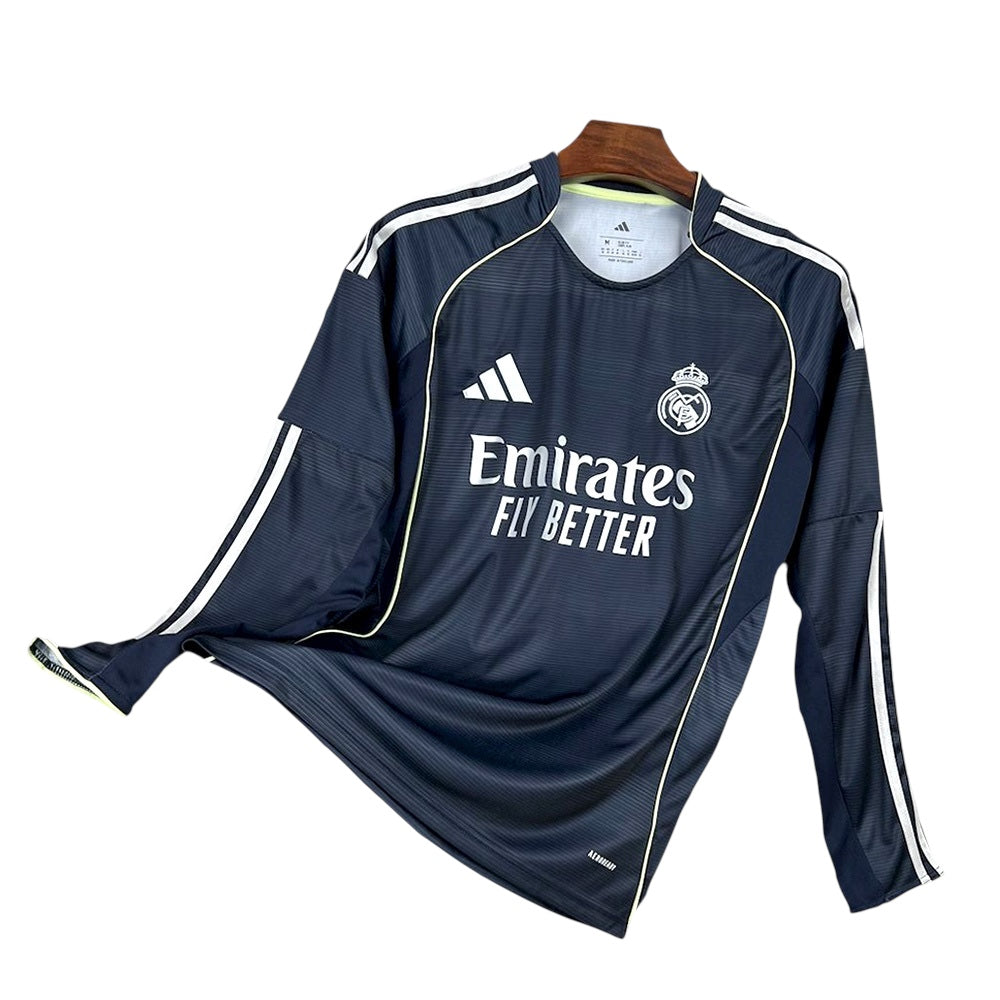 Real Madrid 25/26 Stadium Kit Long Sleeve