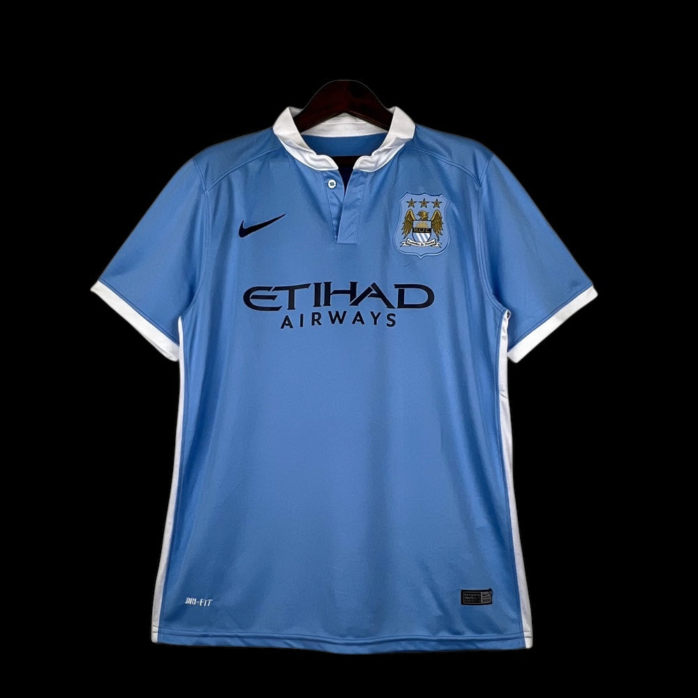 Manchester City 15/16 Home Retro Kit