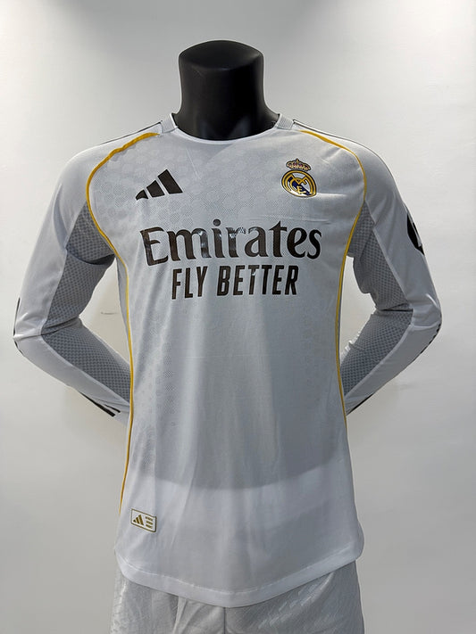 Real Madrid 25/26 Home Player Version Kit