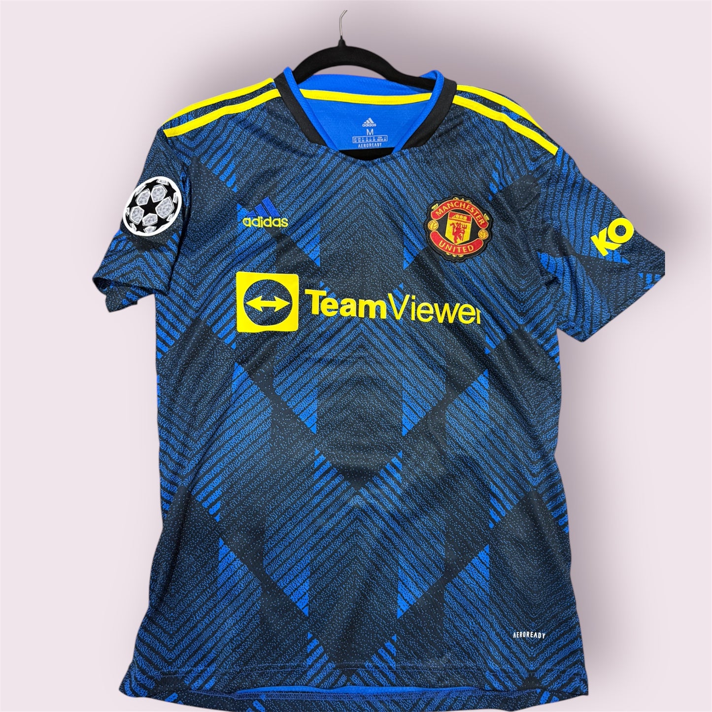Manchester United 21/22 Away Retro Kit Ronaldo #7