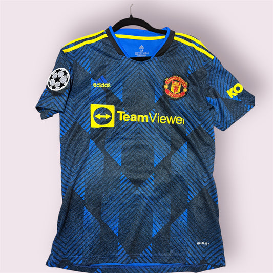 Manchester United 21/22 Away Retro Kit Ronaldo #7
