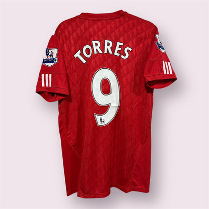 Liverpool 2011/12 Home Retro Kit Torres #9