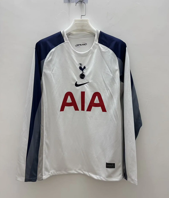 Tottenham Spurs 25/26 Home Stadium Kit Long Sleeve