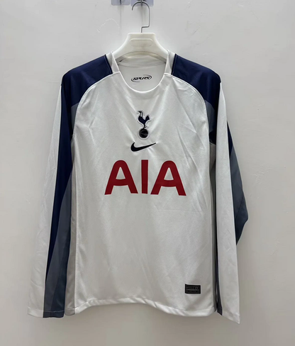Tottenham Spurs 25/26 Home Stadium Kit Long Sleeve