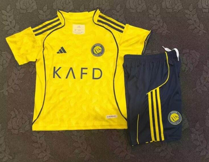 Al Nassr 25/26 Home Kids Full Kit